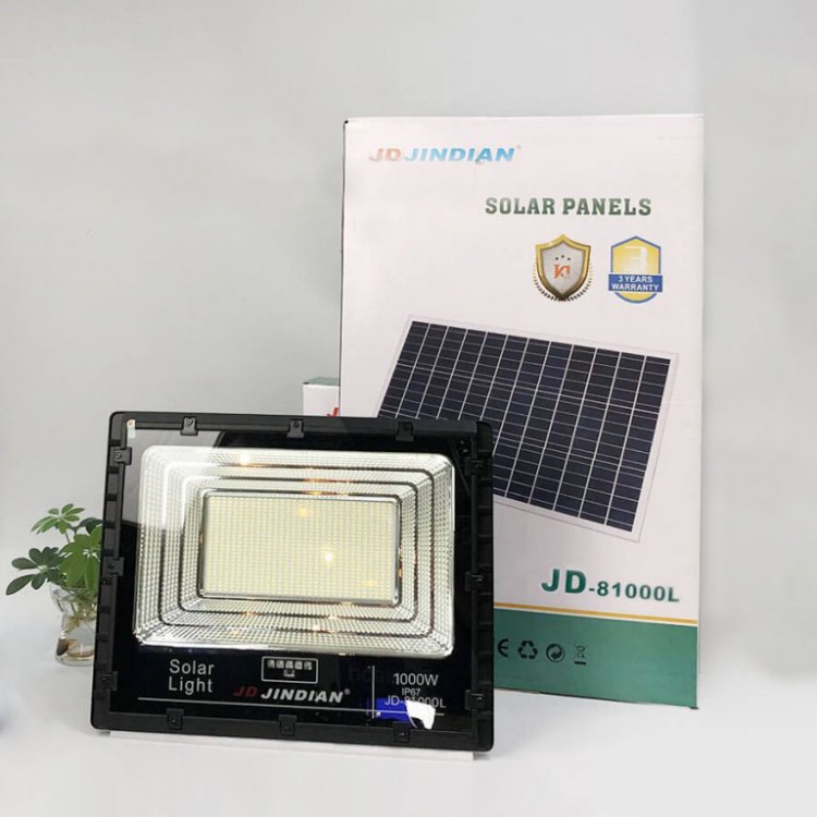 Đèn pha năng lượng mặt trời 1000W JD-81000L
